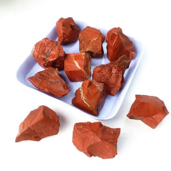 Red Jasper natural raw stone per piece/ Κόκκινος Ιασπις