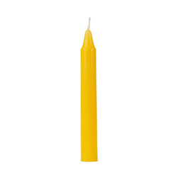 Healing energetic candles- Yellow/5 meditation candles