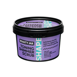 Toning shimmer firming scrub