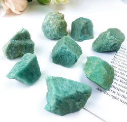 Amazonite natural green raw stone / Αμαζονίτης πράσινο