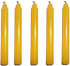 Healing energetic candles- Yellow