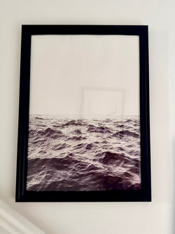 Wall picture with frame