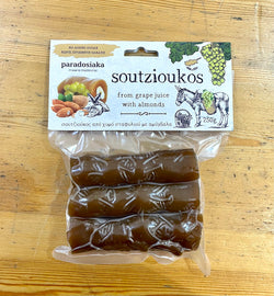 Siousioukos from grape juice and almonds 250gr