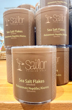 Sea salt flakes smoked (brown)