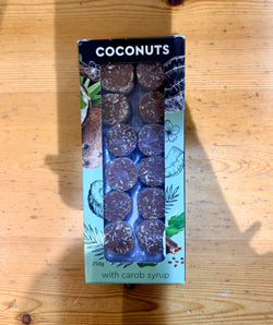 Coconut delights carob flavor