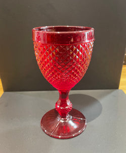 Wine vintage glass red