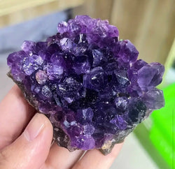 Amethyst natural cluster raw stone /Αμέθυστος