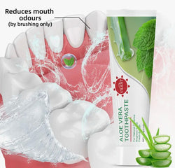 Natural toothpaste with aloe Vera