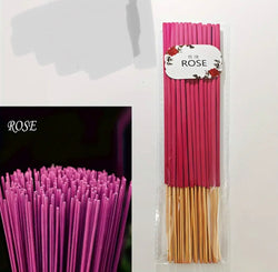 Rose incense sticks for relaxation meditation and stress relief