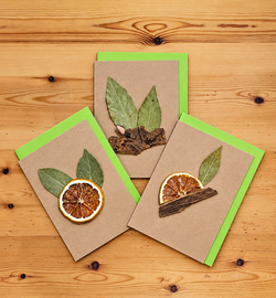 Handmade wishing cards