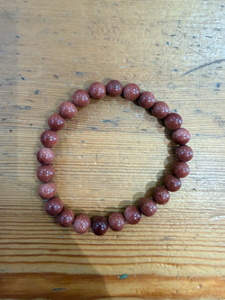 Red jasper Natural stone beaded bracelet handmade for women and men