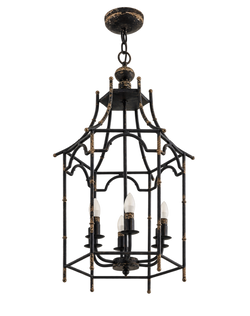 Vintage ceiling light with chain
