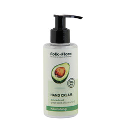 Hand cream avocado oil, grape seeds and vitamin E