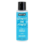 Shower gel and shampoo 2 in 1 witness the fitness