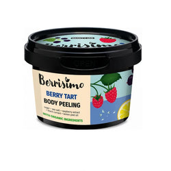 Body scrub peeling berry tart