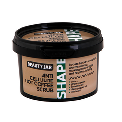 Body scrub anti cellulite hot coffee