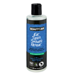 Shampoo and shower for men and women for hair loss- eat sleep