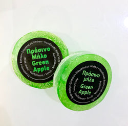 Loofah soap - green apple