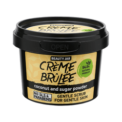 Face Scub cream brûlée