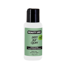 Face exfoliating powder wash/soap