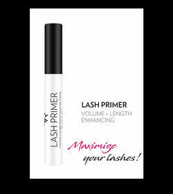 Eyelash primer for volume+length